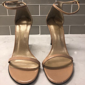 Stuart Weitzman Patent Leather Sandal